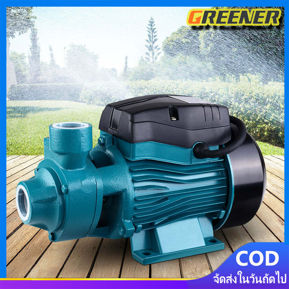 Greener ปั๊มน้ำหอยโข่ง DC SOLAR QB60 24V ไดโว่ ปั๊มแช่ ปั๊มจุ่ม ไดโว่ ปั้มหอยโข่งบัลเลส ปั๊มหอยโข่ง ชุดปั๊มน้ำโซล่าเซลส์ โซล่าเซลล์ รุ่น QB-60 24V DC Solar Water Pump ราคา 1,320 บาท*ส่งฟรี