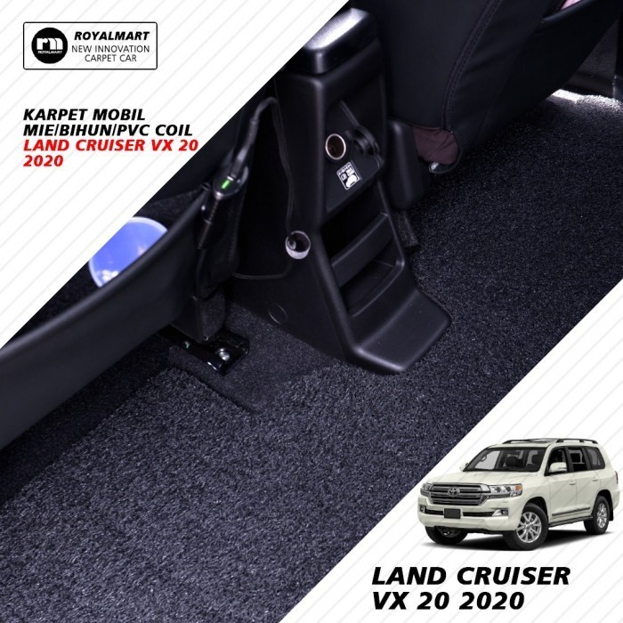 Royal Mart - Karpet Mobil TOYOTA LAND CRUISER VX-200 FULL BAGASI 1 WARNA/Carpet Mie Bihun Premium Keset PVC Anti Slip Aksesoris Interior Mobil Harga  1,065,385 Ringgit*Penghantaran Percuma