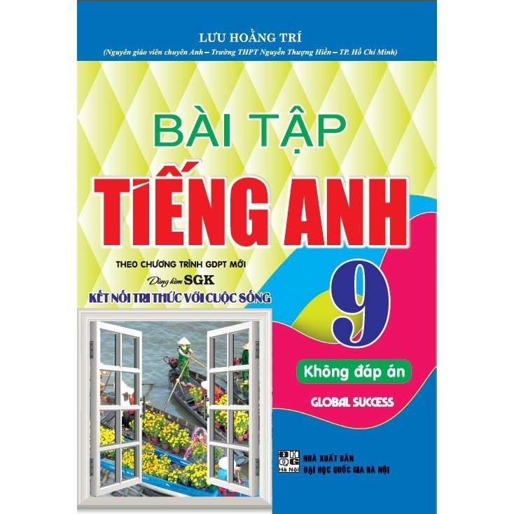 Sách - Bài tập tiếng anh 9 Global Success (Dùng kèm sgk kết Nối Tri thức với cuộc sống) -tặng file đáp án (HA-mk)