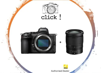 Nikon Z5 Mirrorless Digital Camera with 24-70mm F/4 S Lens (FREE *64GB SDXC + *Tripod to be redeem at Nikon Experience Hub)