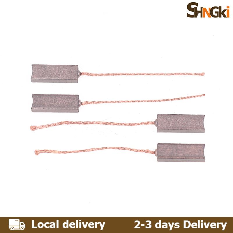 SHNGki Home💖2-3 days Delivery💖 10PCS 4.5X6.5X20mm High Copper Generator Carbon Brushes Alternator Regulator For BYD Mitsubishi