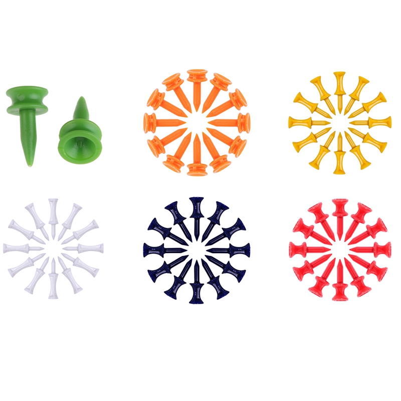 [dfhdgjdt]Golf Accessories Cup Tee Golf Tee Golf Limit Pin Plastic Ball Holder - 2