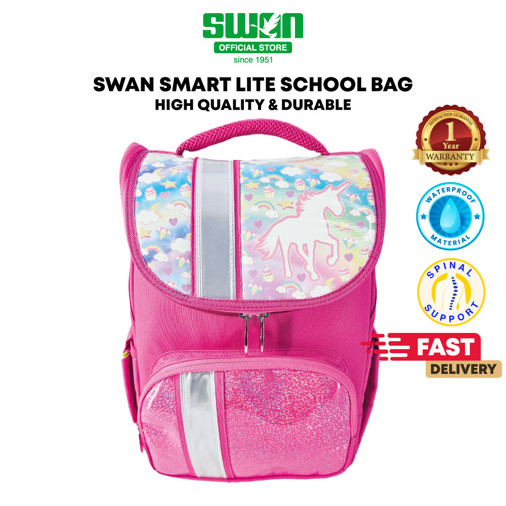 Swan school outlet bag lazada