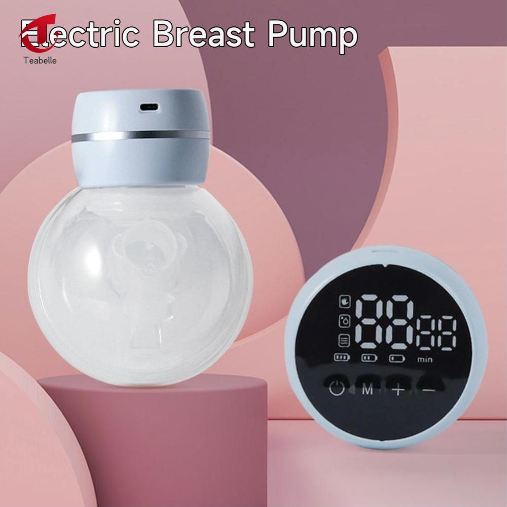Teabelle 180ml điện mặc Máy hút sữa chuyển động thông minh massage không dây yên tĩnh tiện dụng có thể sạc qua USB sau sinh cần thiết cho các bà mẹ