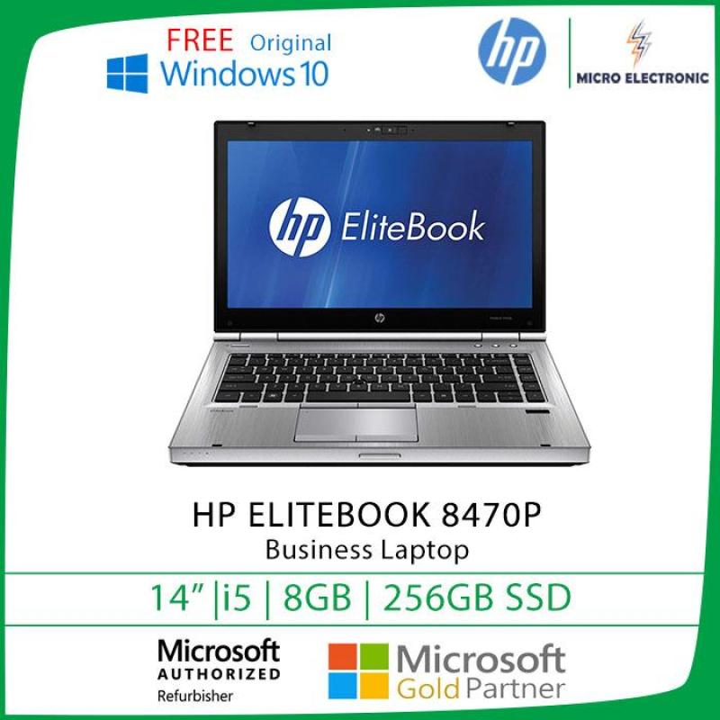Hp Elitebook 8470p Business Laptop 14 Hd Core I5 3rd Gen 8gb Ram 256gb Ssd Win10 Refurbished Pc Computer Digital Electronic Singapore