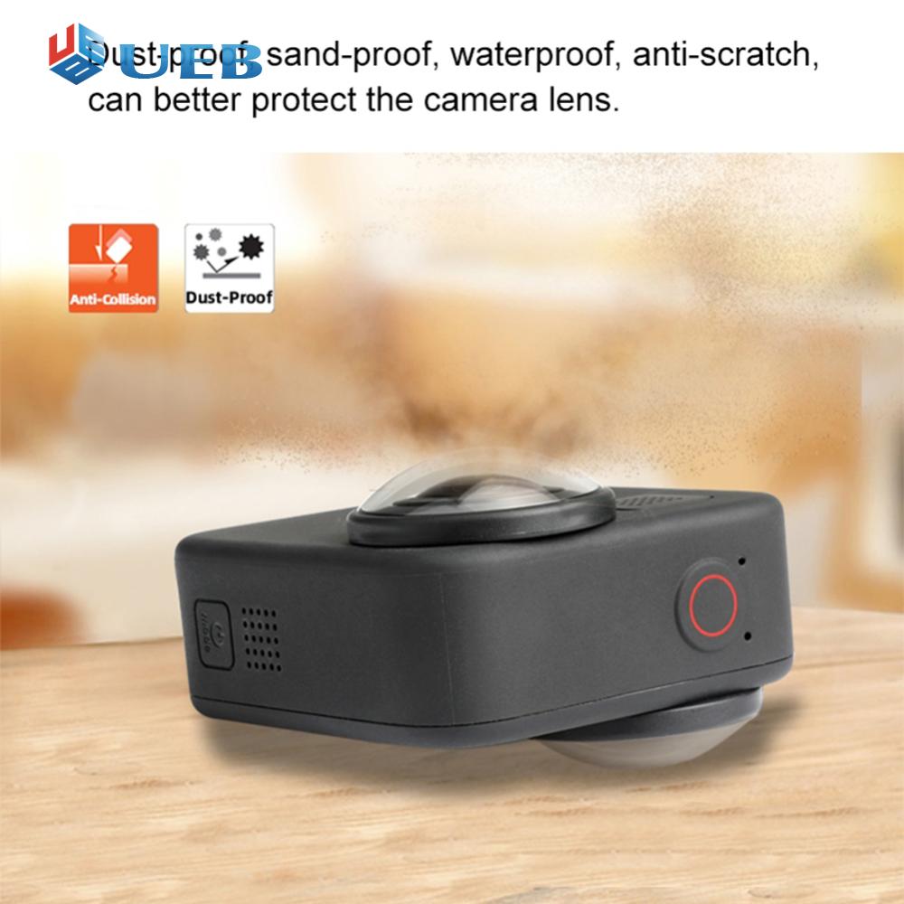 2 cái Nắp đậy ống kính chống xước trường hợp Bìa bảo vệ cho Gopro Max Camera hành động