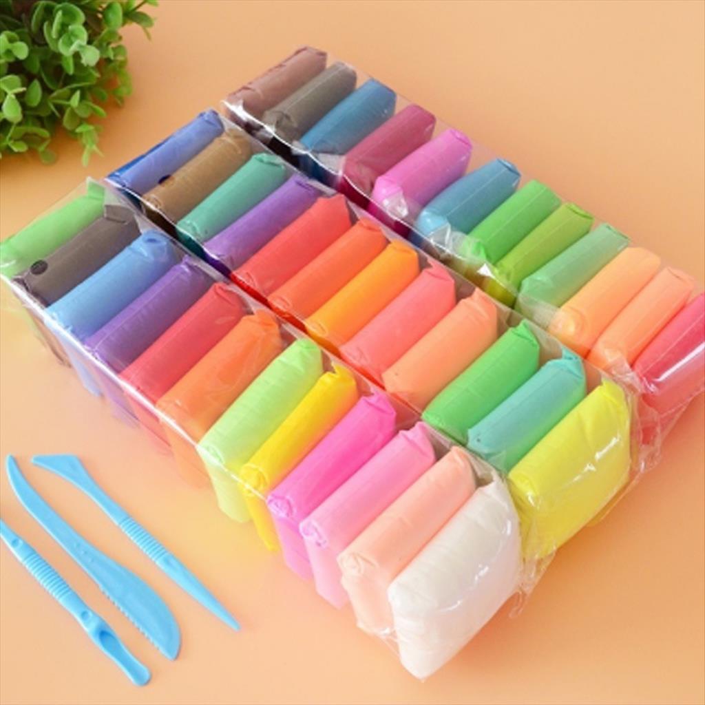 Mainan Plastisin 12 Warna JUMBO/ Polymer Clay / Mainan Edukatif / Plastisin Lembut dan Ultra Ringan / Plastisin Tidak Beracun YL1 ( YOGOBATA ) JAGAD TOYS