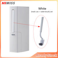 Đa chức năng Thùng rác thiết lập với bàn chải bồn cầu phòng tắm đứng cách nhấn loại thùng rác