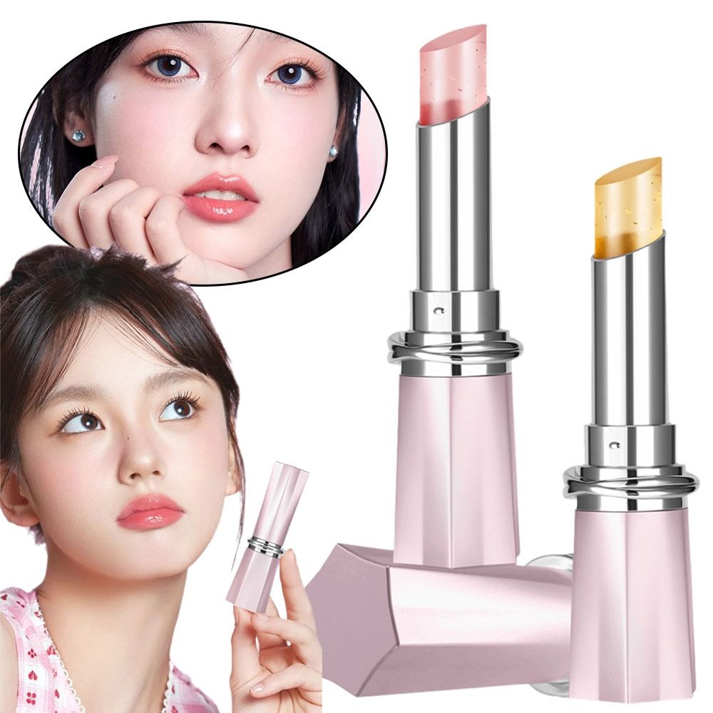 TU3Y Dưỡng ẩm lâu dài Son môi thủy tinh Thay đổi màu sắc Chắc chắn Son dưỡng môi Quà tặng Son bóng