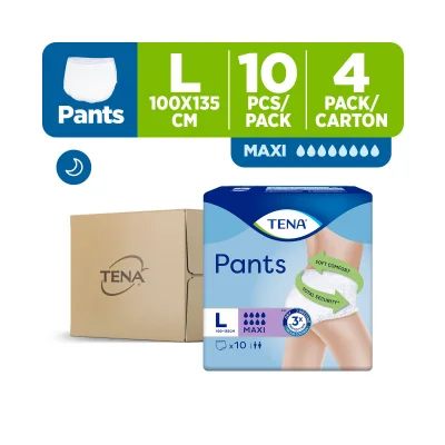 TENA Official Store - TENA Pants Maxi L10s X 4