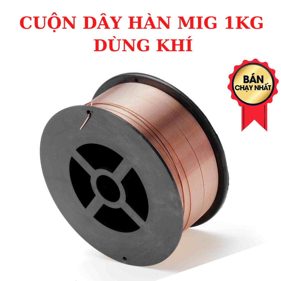 Cuộn dây hàn MIG 1kg dùng bình khí