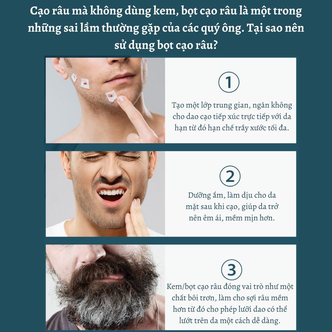 CODBọt cạo râu dưỡng ẩm và làm mềm da EAST MOON cao cấp⊠2025 NEW