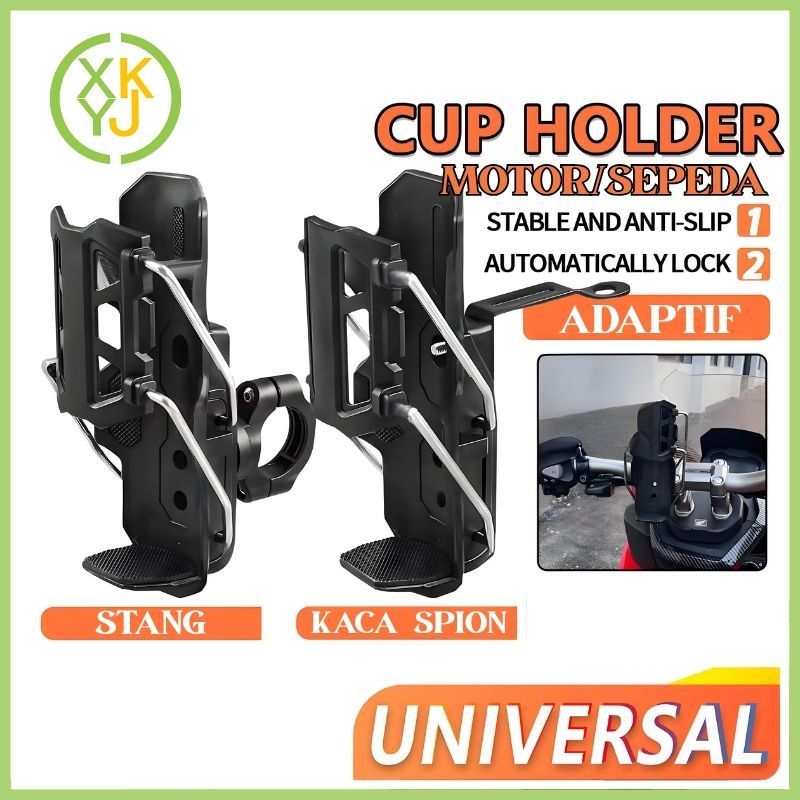 Xykj motorcycle travel touring motorcycle bottle holder motorcycle bracket Cup motorcycle bottle holder Harga 54,612 rupiah*Gratis Ongkir