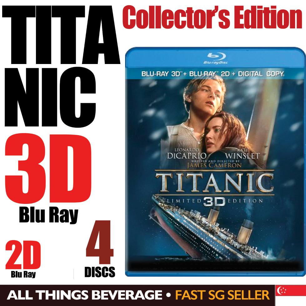 Titanic Blu-ray 3D / Blu-ray / 4 Disc Limited Edition