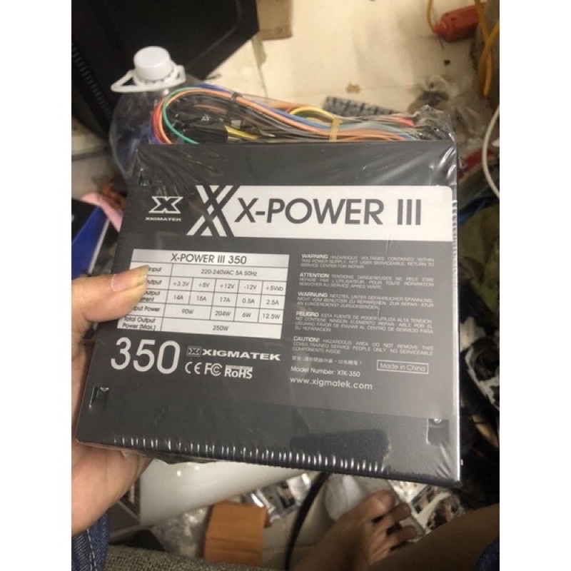 Nguồn Ximatek X650 llllX350X500 X Power III new chính hãng Mai Hoàng Phân Phối.