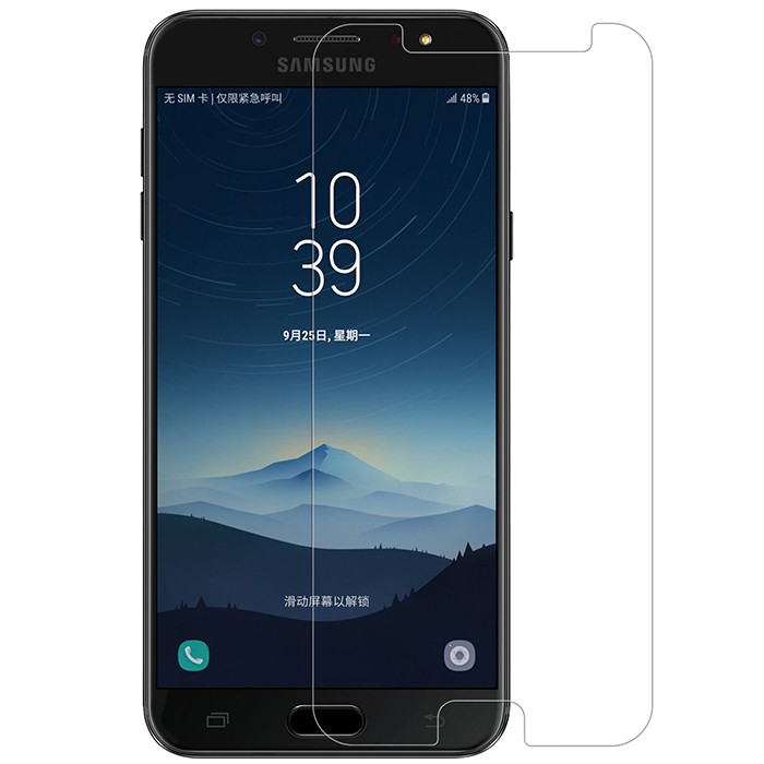 Kính cường lực a8 2018/ a8 plus/ a8 star/ j8 kèm khăn lau