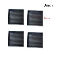 4Pcs/set table and chair foot pads Non Slip Furniture Pads Square Round Rubber Furniture Caster Cups Bed Couch Chair Feet Stoppers