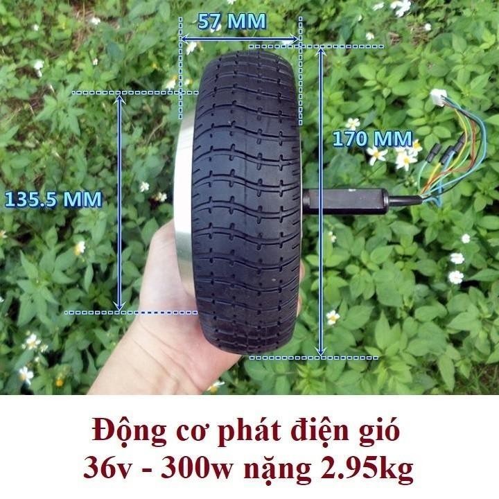 Động cơ phát điện 36v-300w, 60v-600w - Sản phẩm chất lượng cao