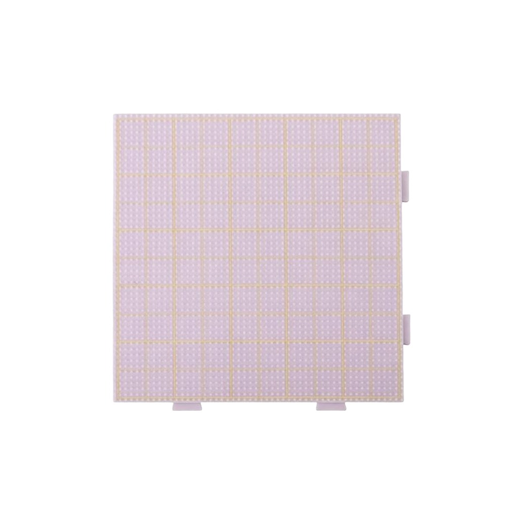 ZEFUVA Chất lượng cao Tấm ván đậu 2.6mm Đồ trang trí thủ công Tự Làm Trò Chơi Ghép Hình Mẫu hạt Perler Sáng tạo Dụng cụ làm hạt Hama Bảng làm tan chảy hạt nhựa Thủ công mỹ nghệ
