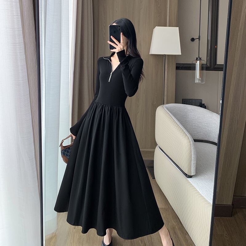 Long Dress Hitam Vintage - Jual Long Dress Hitam Vintage Terbaru Indonesia  | Long Dress Hitam Vintage | Dress Panjang Wanita Hitam | Dress Korea Hitam  Vintage | www.lazada.co.id
