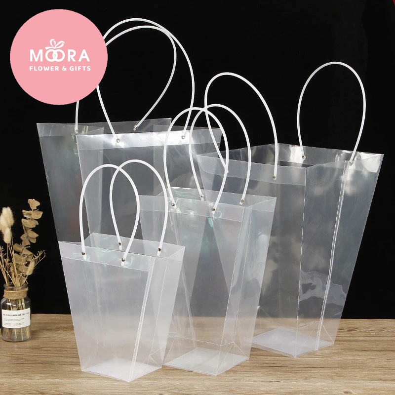 MOORA Transparent Flower Bag | Beg Bunga Lutsinar 鲜花透明手提袋