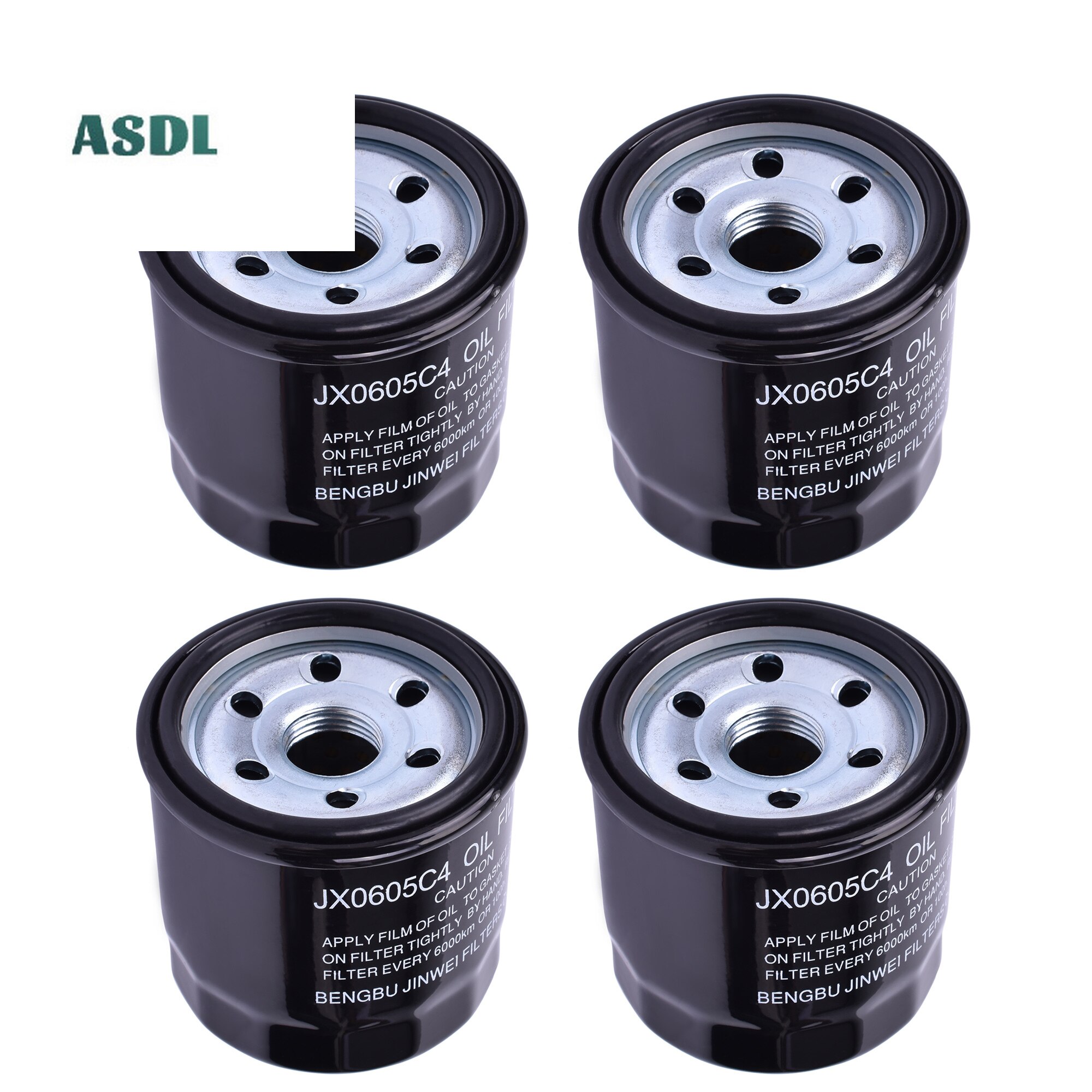 4 cái Bộ lọc dầu xe máy phổ quát cho CF Moto cf500 cf550 u-force Z-FORCE 550 cf188 650nk 650tk cf650 cf800 jx0605c4