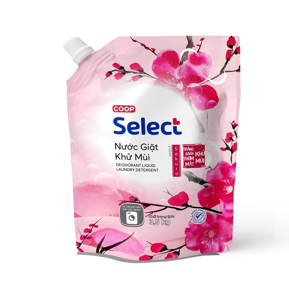 Nước giặt khử mùi Sakura Coop Select túi 3.5kg