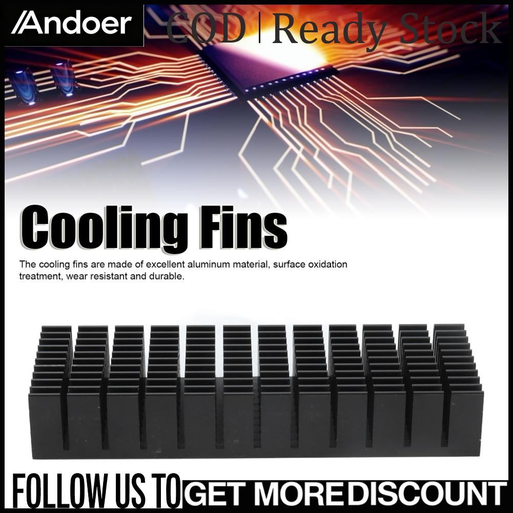 Andoer HUIOP 2 ชิ้นอลูมิเนียมฮีทซิงค์อิเล็กทรอนิกส์ชุดสำหรับ PCB อัลตราโซนิคอิเล็กทรอนิกส์ชิป CPU ขนาดใหญ่พื้นที่หลายประเพณี (พร้อมกาว) ราคา 476 บาท*ส่งฟรี