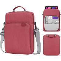 MAKERVY 9/11/13.3 inch Tablet Sleeve Case Concealed Hand Strap Universal Shoulder Bag Simple Shockproof Protective Cover for Surface Go/Galaxy Tab
