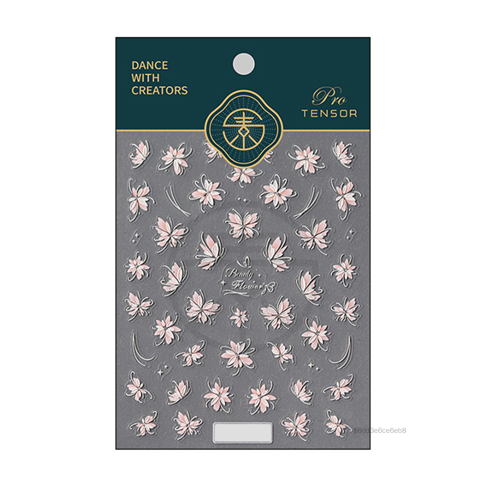 Acrylic Nail Flower Sticker DBS-VN