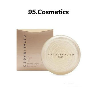 Phấn Phủ GEO Trắng/Vàng SEMPRE 22gr Chính Hãng HÀN QUỐC