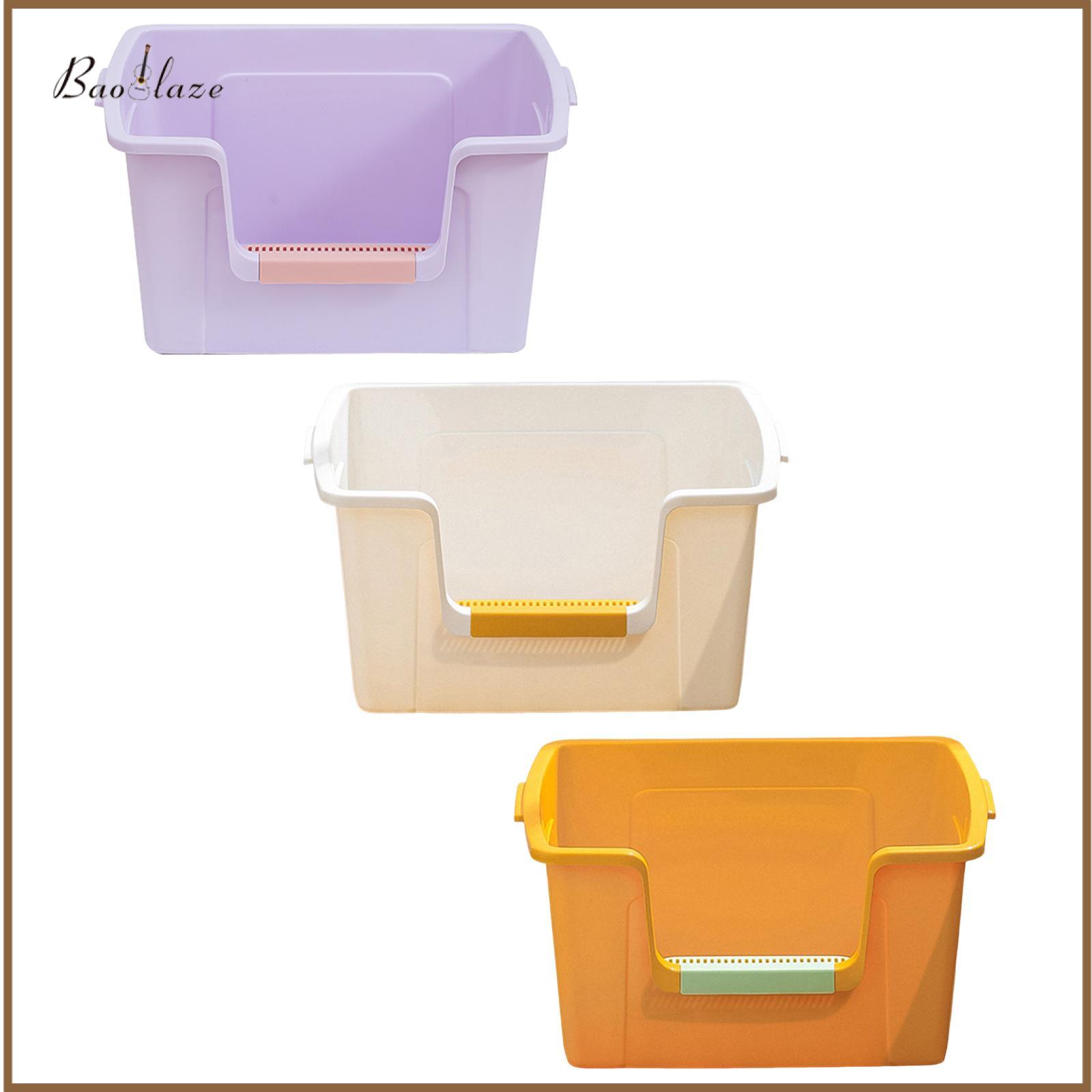 Semi Enclosed Cat Kitty Litter Pan Lightweight Portable Kitten Sandbox Pet Bedpan for Pet Accessories Kitty Kitten ราคา 1,929 บาท*ส่งฟรี
