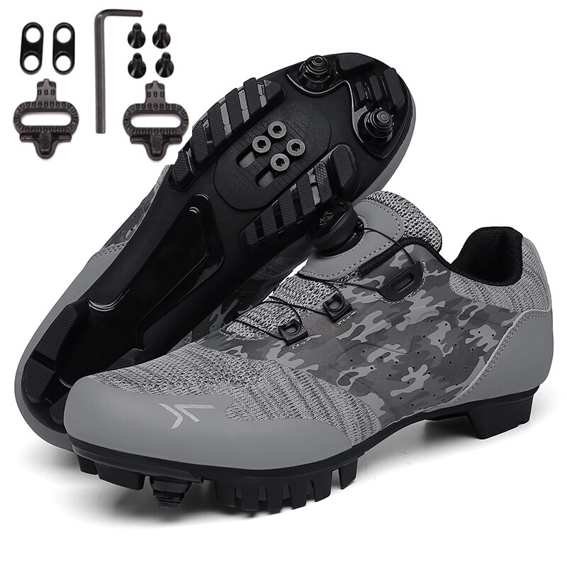 2 MTB giày đi xe đạp Cleats SPD tự khóa giày đi xe đạp nam nữ tốc độ đua đi xe đạp Sneaker đi xe đạp