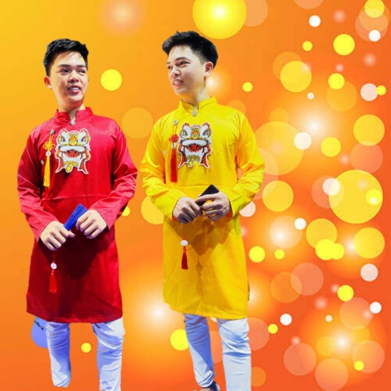 áo dài cách tân nam các màu