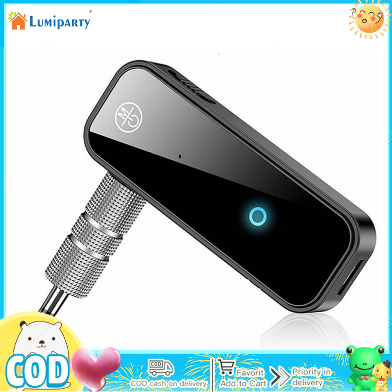 Bluetooth-compatible 5.0 Audio Adapter 2 In 1 Wireless Receiver Transmitter Aux Dongle For Mobile Phone