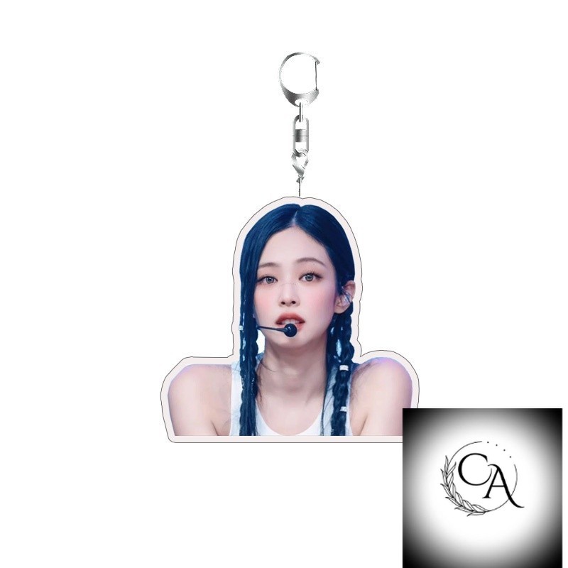 Móc Khóa Acrylic Hình BLACKPINK JENNIE ROSE LISA JISOO