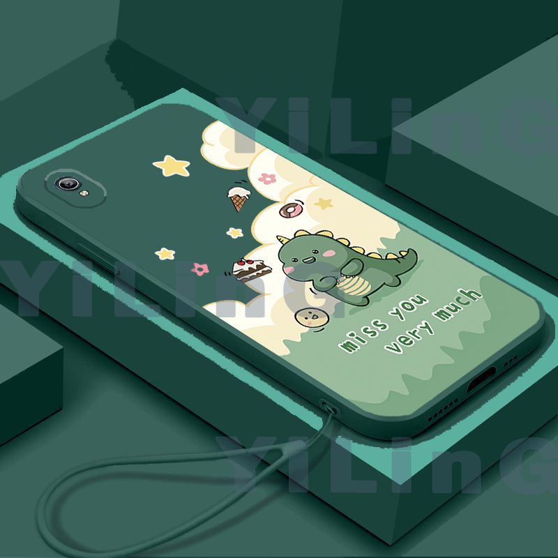Vỏ mềm TPU Thiết kế khủng long bé nhỏ dễ thương OPPO A37 vỏ điện thoại
