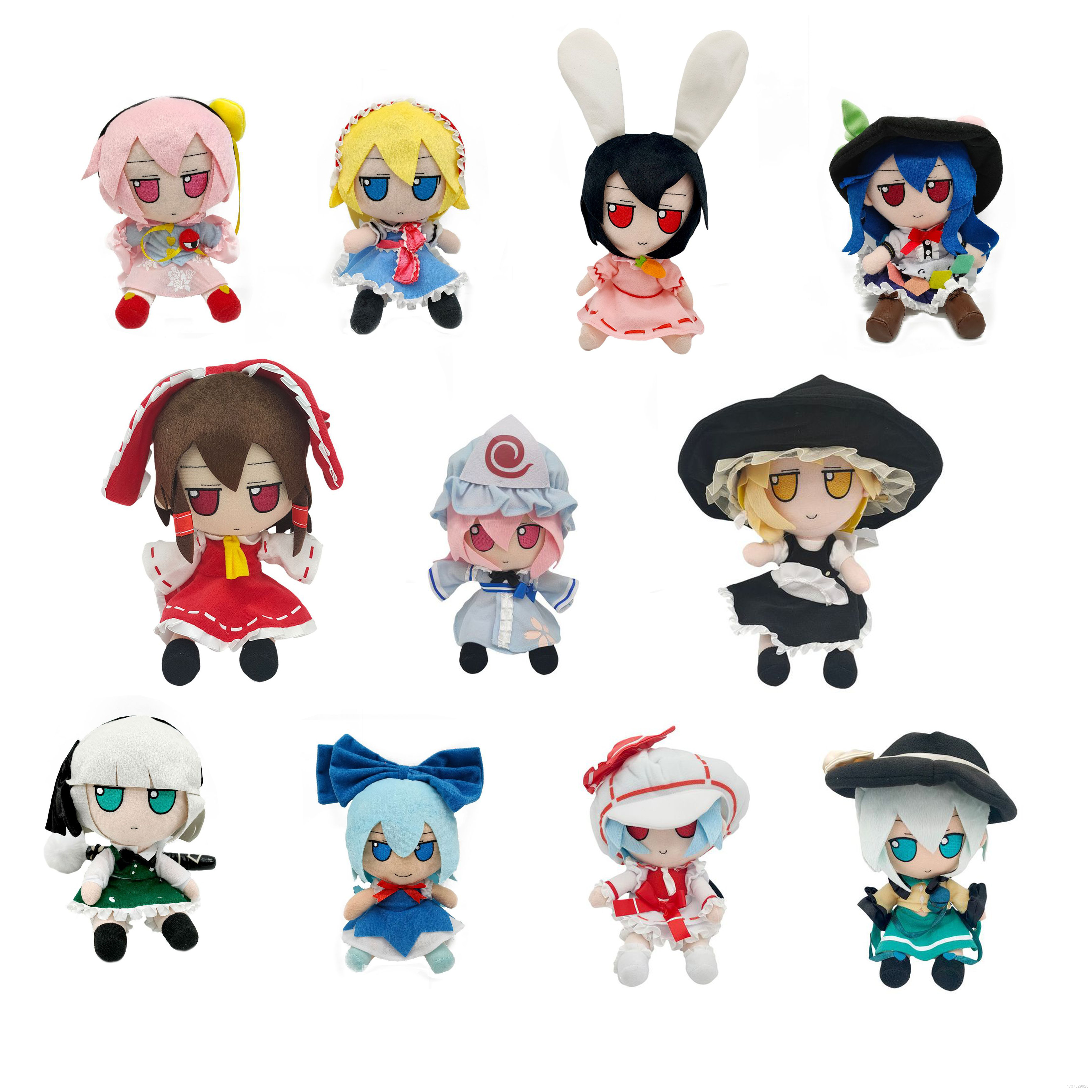 XY Búp Bê Nhồi Bông Hình Nhân Vật Jason TouHou Project Fumo UUZ Reimu Marisa Remilia Alice Youmu Sat
