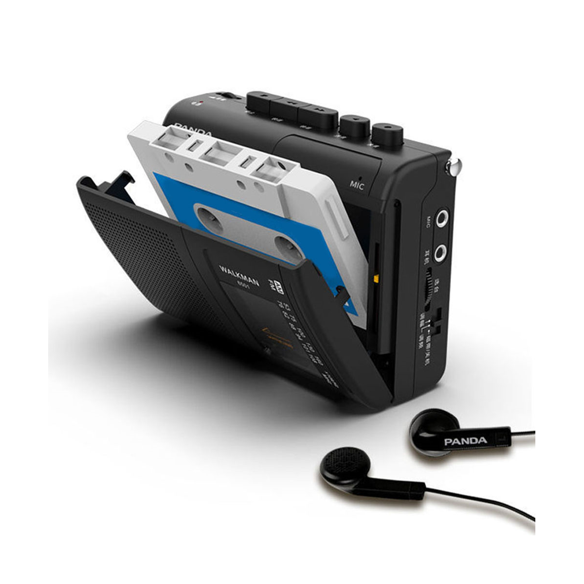 PANDA 6501 Portable Tape AM FM Radio Retro Cassette Music Player Walkman