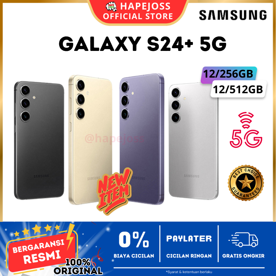 Samsung Galaxy S24 Plus 5G 12/512GB NFC Giá 17,999,000 Đồng*Miễn phí vận chuyển