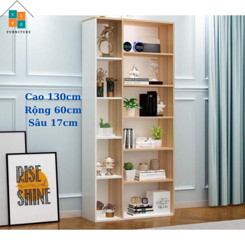 Kệ Sách Để Sàn Nhiều Ngăn Giá Kệ Hình Chữ U Lắp Ghép Nhiều Màu Sắc