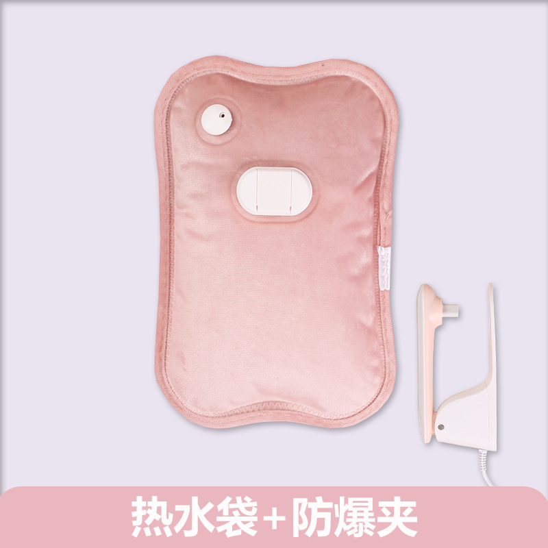 LZD Bán Trực Tiếp Bình Nước Nóng Điện Tiêu Chuẩn Quốc Gia Chống Cháy Nổ Máy Sưởi Tay Hoạt Hình Túi Nước Nóng Có Thể Sạc Lại Máy Sưởi Điện Mới Sang Trọng