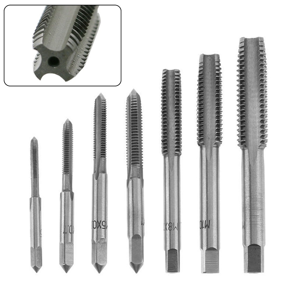 Dụng cụ cầm tay mũi khoan lỗ ren Bộ mũi M3-M12 trục vít liên kết thay thế số liệu