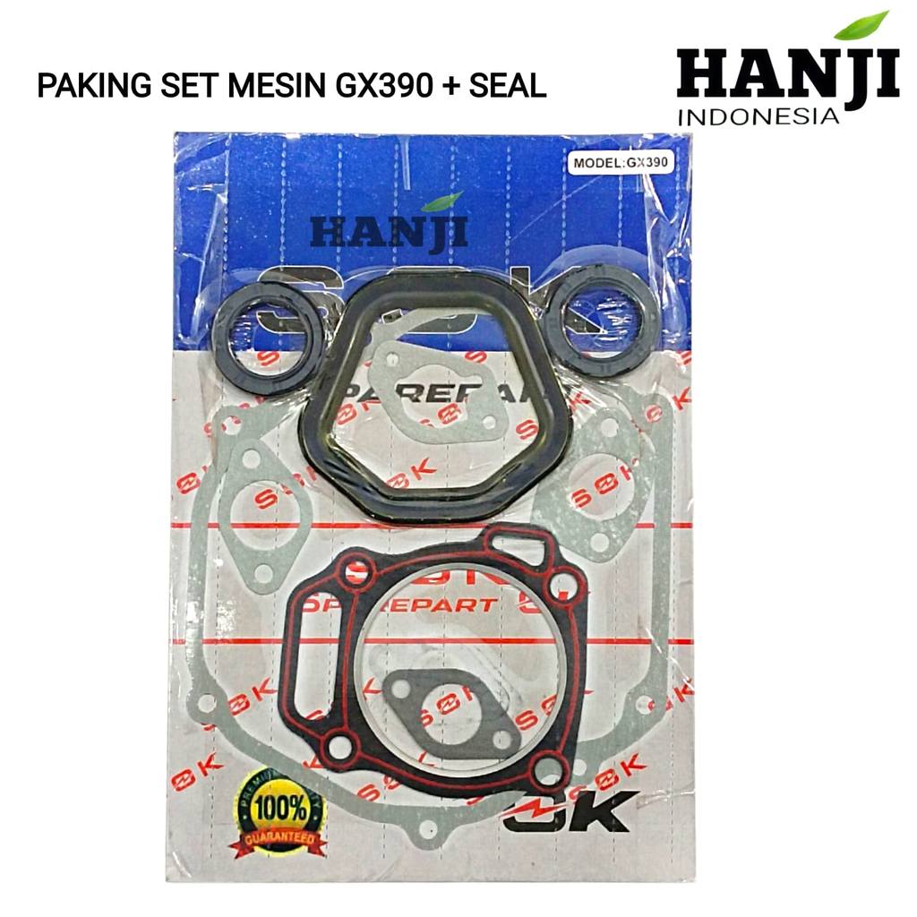 Paking set + SEAL Gasket set GX390 Paking Set Mesin Penggerak plus seal GX270 GX390 paking Set GX270 GX390 + SEAL Harga 19,600 rupiah*Gratis Ongkir