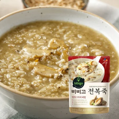 [BIBIGO] Abalone Porridge 450g Jeonbok Juk bibigo porridge Abalone porridge CJ bibigo bibigo food korea food k-food korea soup korean food