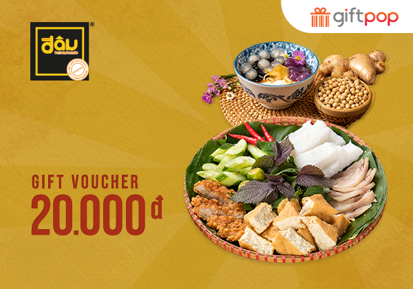 Evoucher Phiếu Quà Tặng Đậu Homemade 20K