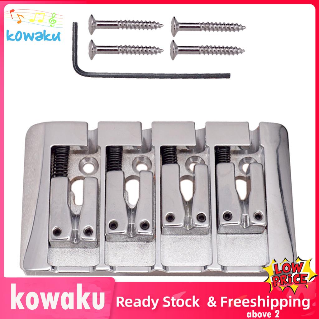 1 Set High-End Roller Saddle Bridge Tailpiece For 4 String Giá 606,667 Đồng*Miễn phí vận chuyển