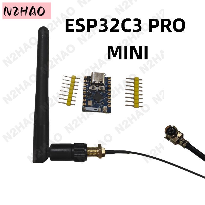 1ชุด ESESP32C3 Wi-Fi BT โมดูล P32ซุปเปอร์มินิบอร์ดพัฒนา ESP32-C3พร้อมเสาอากาศ 2.4G สำหรับ ESP-IDE Arduino IOT ราคา 118 บาท*ส่งฟรี