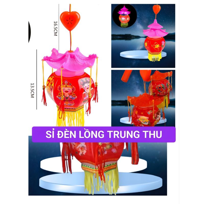 Lồng đèn trung thu giá sỉ quà trung thu điện tử có nhạc