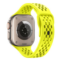 GEEKTHINK Breathable Silicone Strap for iWatch Ultra3/2/1 49mm Series 11 10 46mm 42mm 45mm 44mm 41mm 40mm 38mm for iwatch Series 9 8 7 6 SE3/SE 2 5 4 3 Bracelet Soft Wristband